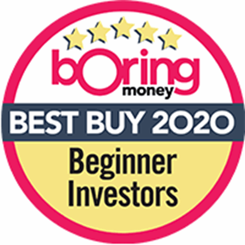 British Bank Awards 2020 award for Beginner Investors