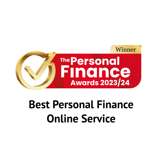 Winner of the Best Personal Finance Online Service at the 2023/24 Personal Finance Awards, for the 5th year running