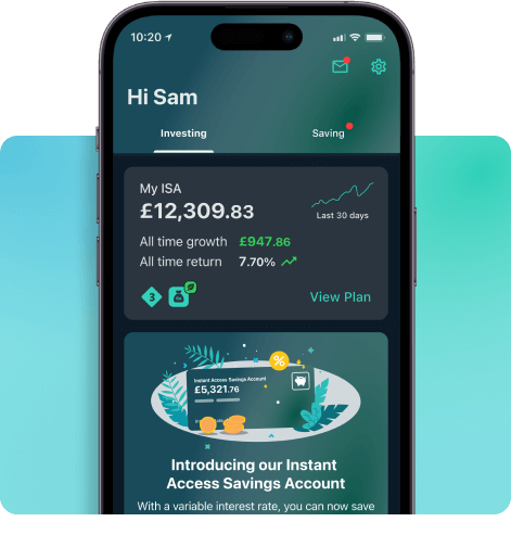 wealthify-app-dashboard-showing-an-isa-plan İngiltere'de Yatırım Hesabı Nasıl Açılır ve ISA Hesabının Türleri