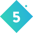 the number 5 icon.