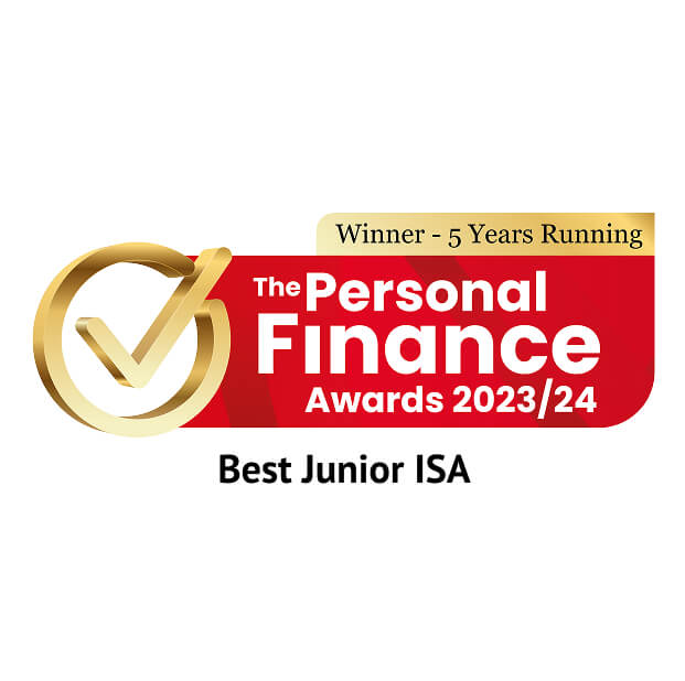 Wealthify's Personal Finance Award for Best Junior ISA in 2023