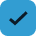 A tick symbol