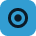An icon of a target