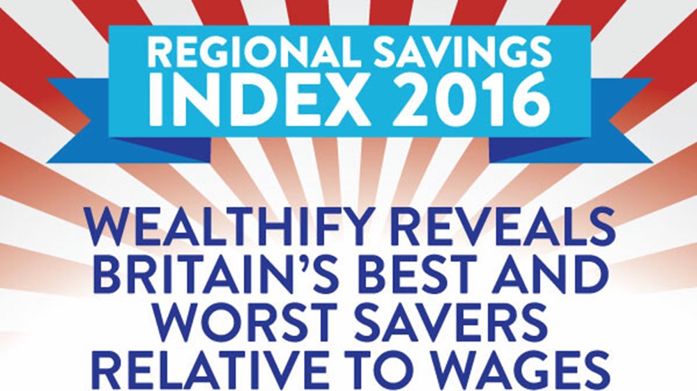 Wealthify's Regional Savings Index