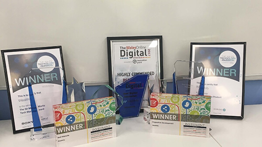 Wealthify has won a run of recent awards and accolades...