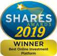Shares Awards 2019 for best online investment provider