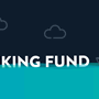 The words sinking fund' sinking in water against a dark background