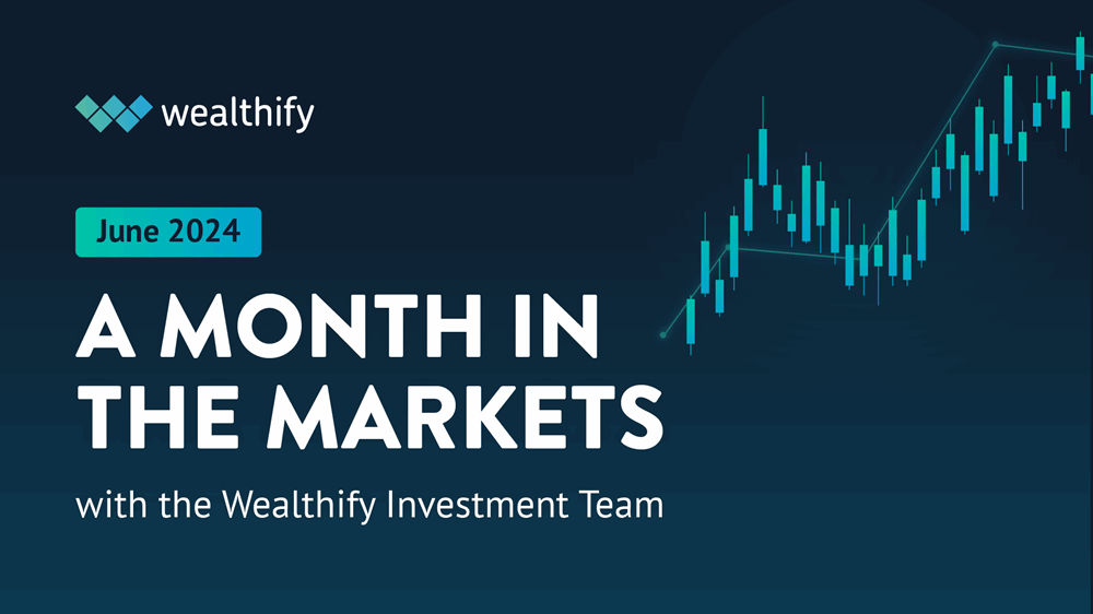 Image that says 'a Month in the Markets: June 2024'
