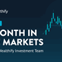A title card that says 'a Month in the Markets: May 2026' 
